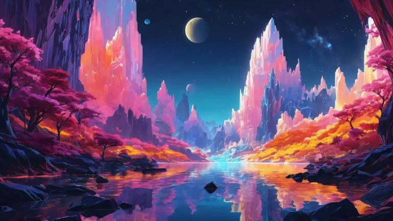 A breathtaking desktop wallpaper of a pure void with radiant backgrounds, perfecto para uso de escritorio/PC.