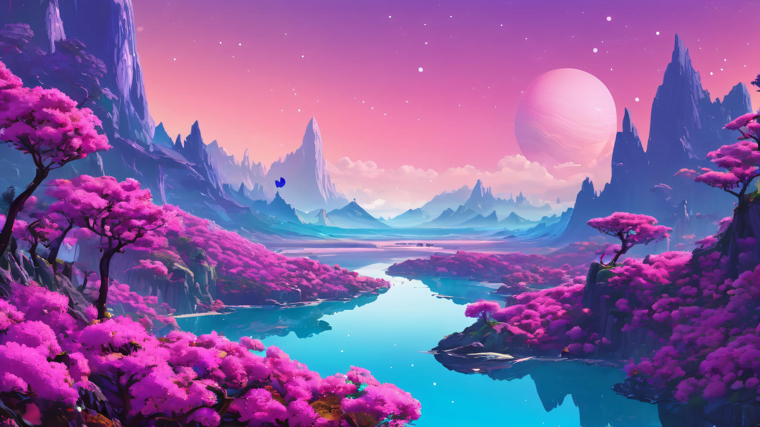 A stunning void desktop scene for your PC or Desktop, featuring award-winning digital art and breathtaking depth of field.