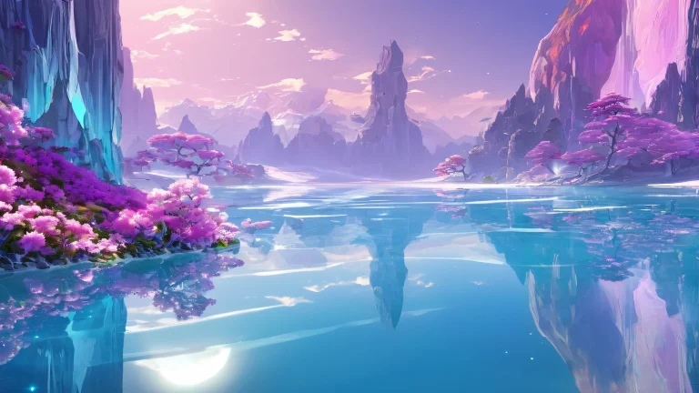 Un superbe fond d'écran d'un vaste, pure void with radiant light and reflections, perfect for your Linux PC or Desktop.