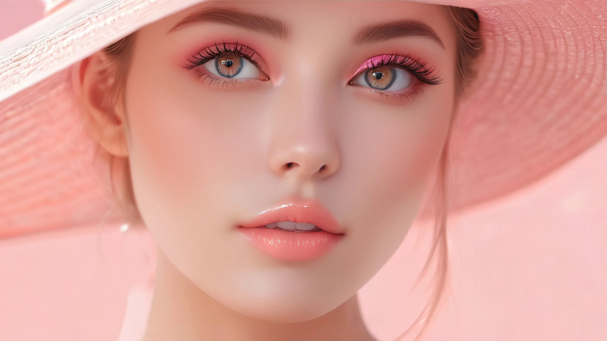 A stunning desktop background of a serene void with radiant light and colors for your PC or Desktop.