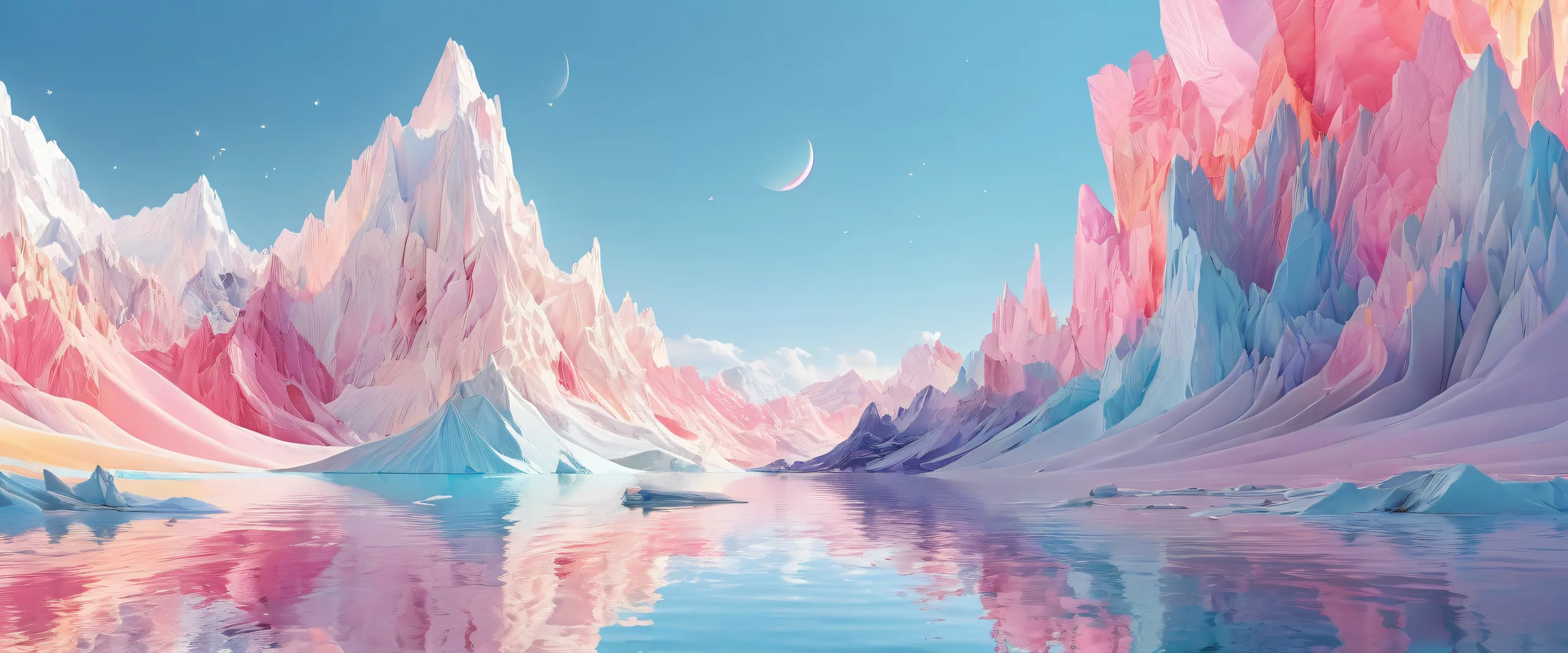 A serene desktop wallpaper featuring a vast pure void with subtle paper texture, perfect for a Desktop/PC background.