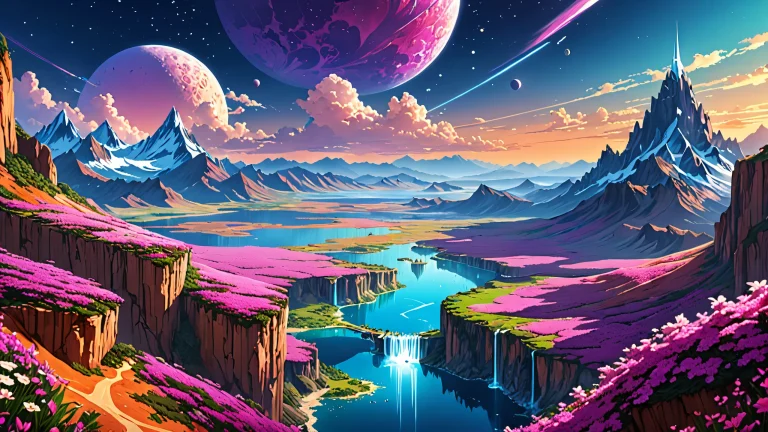 A serene and radiant void desktop background for PC or Desktop, featuring pristine clarity and ETHEREAL LIGHTING.