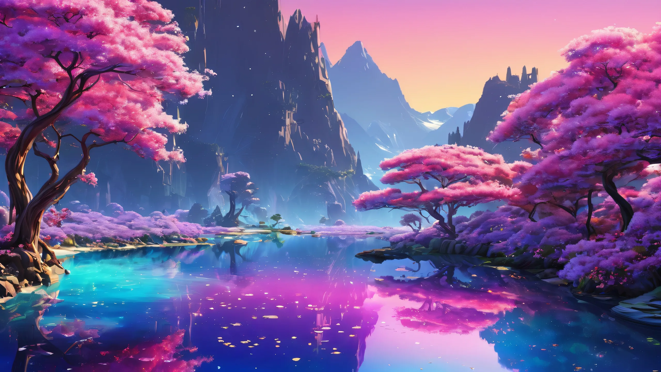 Fondo de pantalla estético de Ethereal Void Odyssey para PC Breathtaking desktop wallpaper of a perfectly clean vast pure void on a Desktop/PC.