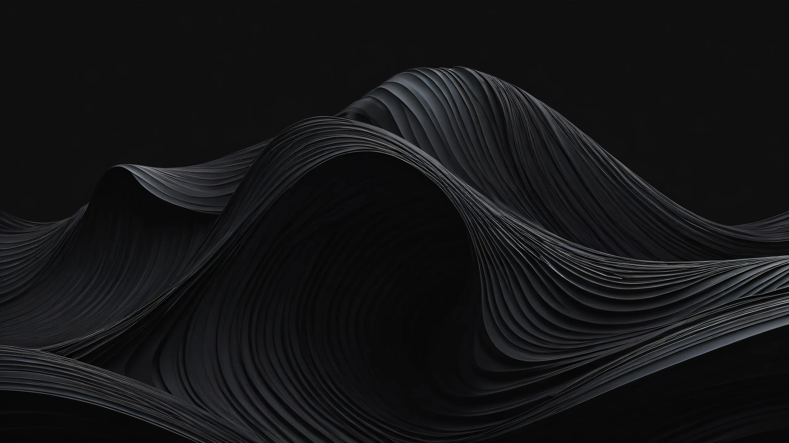 Breathtaking desktop scene of stylized characters in a vast pure void, perfect for Desktop/PC use.