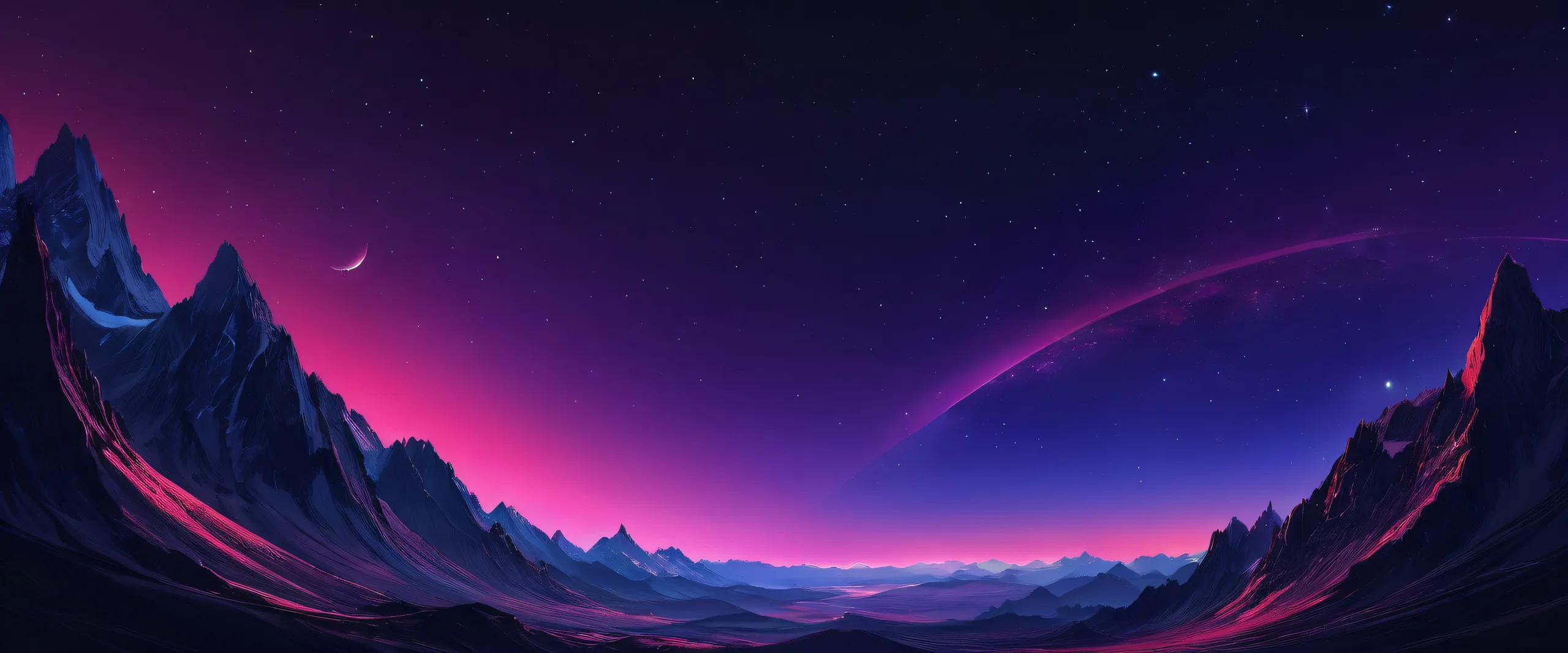 A breathtaking desktop wallpaper of a perfectly clean vast pure void, emphasizing the darkness and sentimentality on a Desktop/PC.