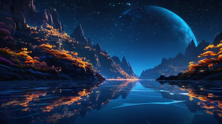 A stunning desktop wallpaper of a perfectly clean vast pure void, suitable for Desktop/PC backgrounds.