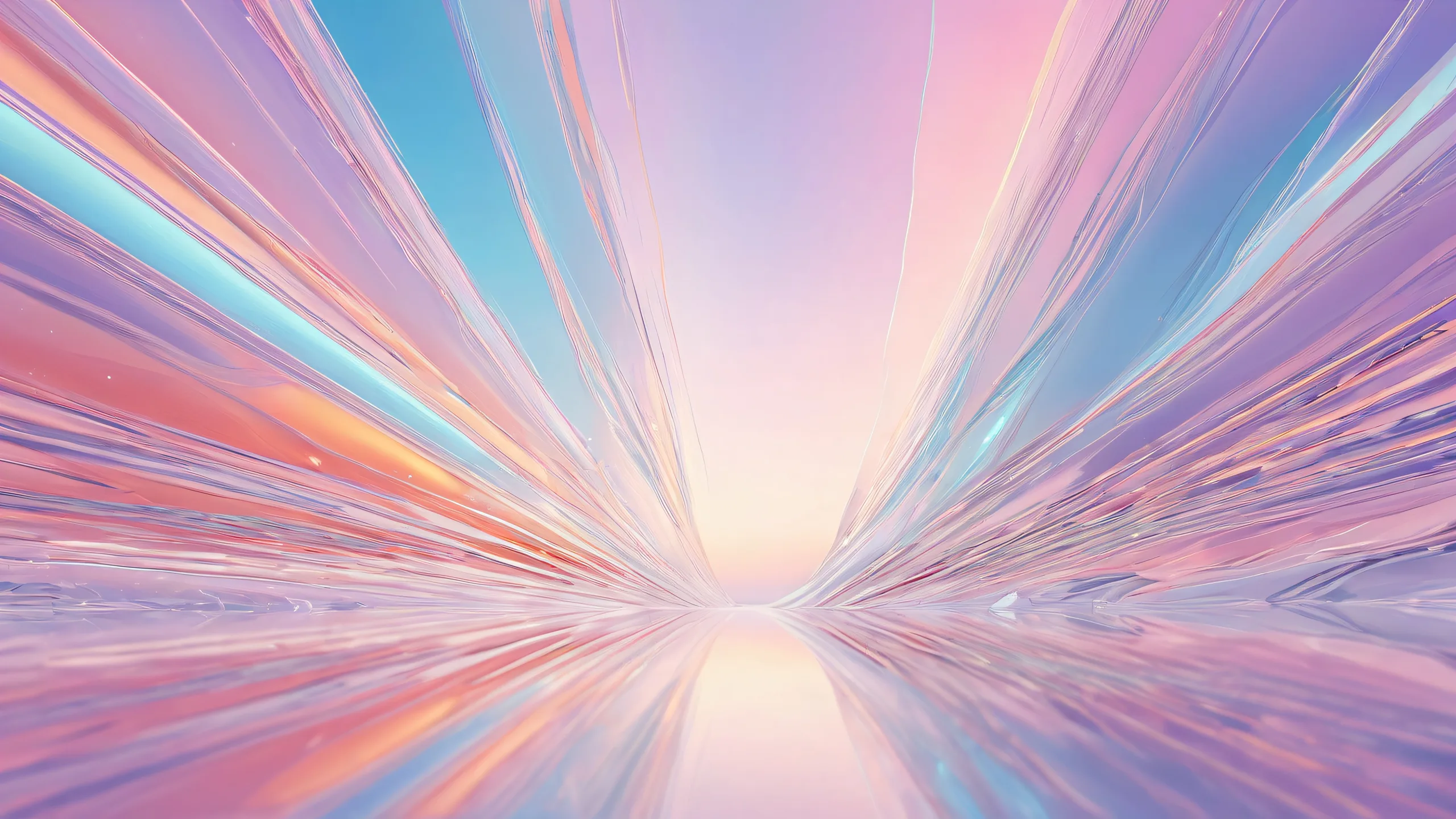 A stunning desktop wallpaper featuring a vast pure void with subtle atmosphere and ethereal lighting on a Desktop/PC.