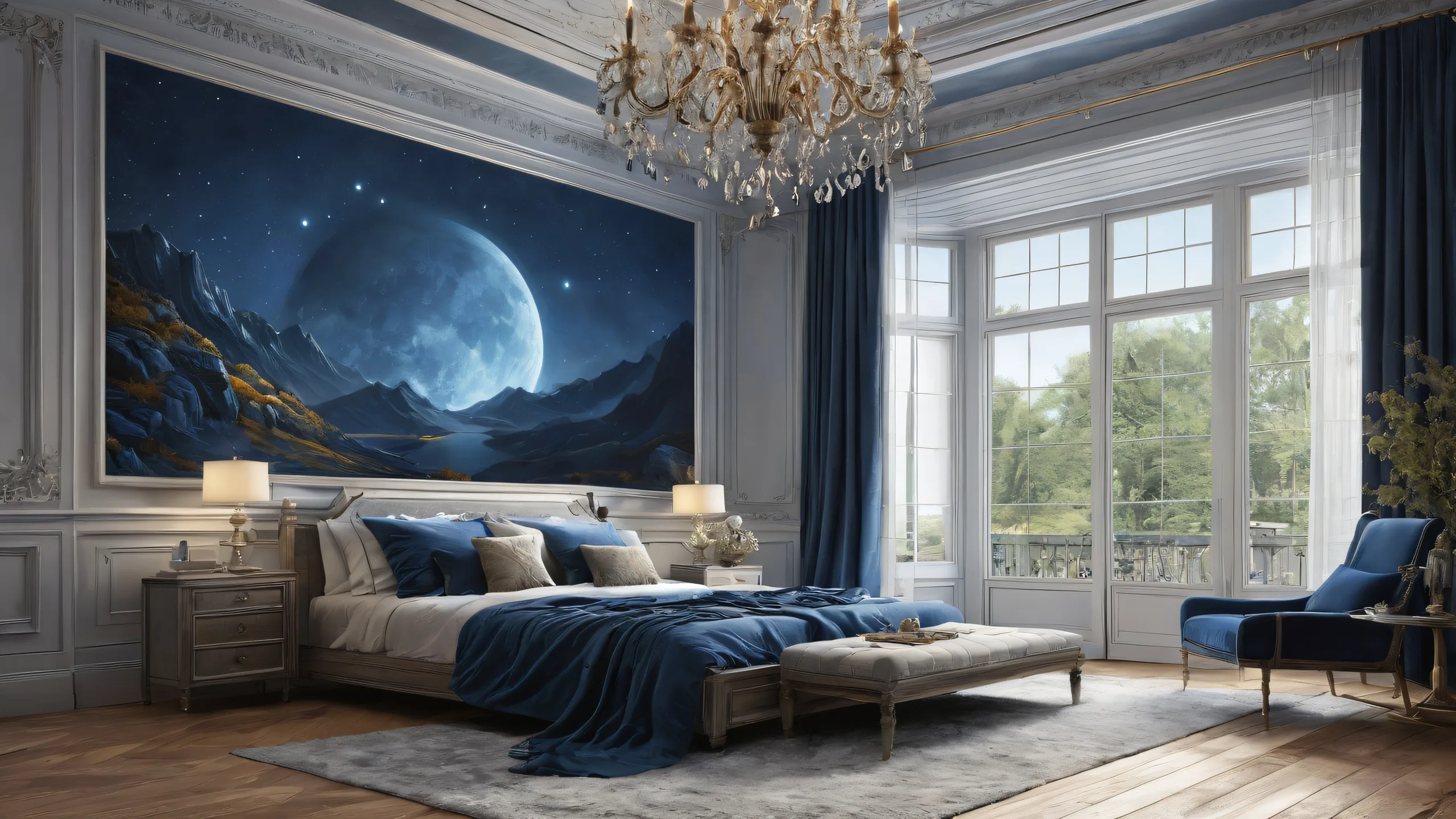 A stunning desktop image of a pure void with radiant colors and reflections on a charcoal grey background suitable for PC or Desktop use.