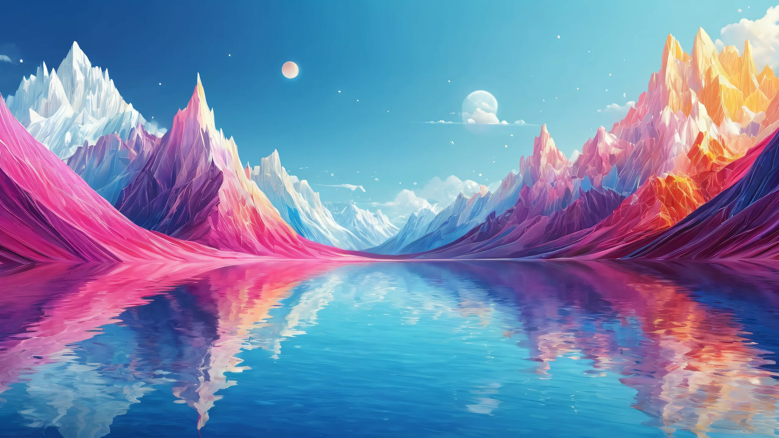 A breathtaking desktop image of a vast pure void on a Desktop/PC with pristine clarity and ethereal lighting.