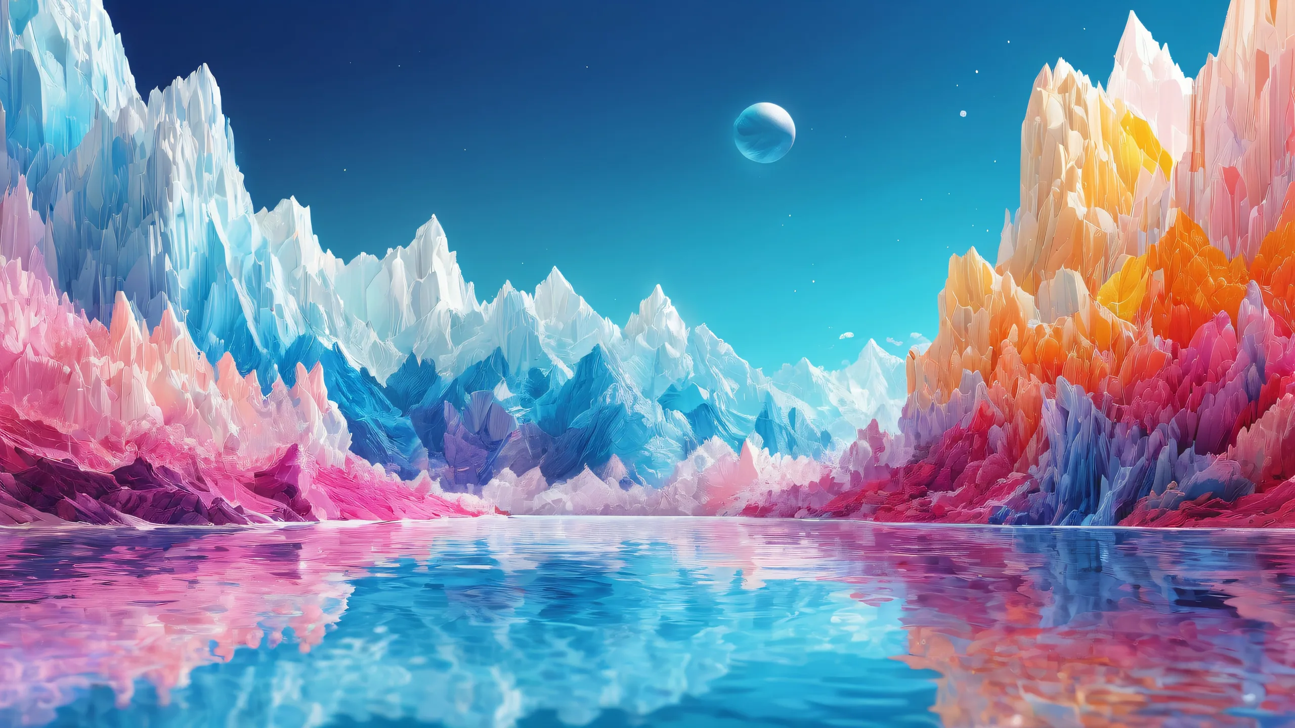 A serene and captivating desktop wallpaper featuring a vast pure void, perfect for any macOS setup, emphasizing Desktop/PC serenity.