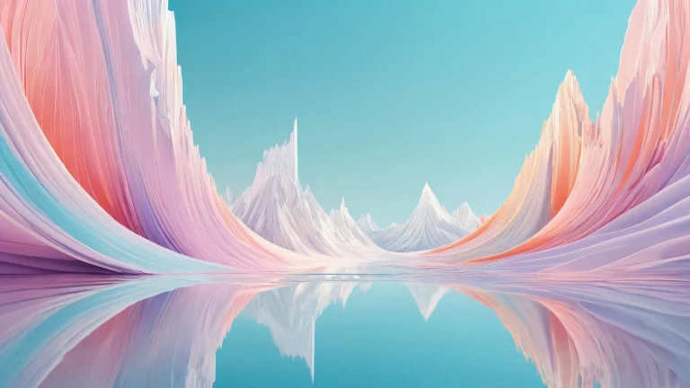 A beautiful desktop wallpaper of a centered void on a black and white background with subtle gradient effects for added realism, suitable for Desktop/PC.