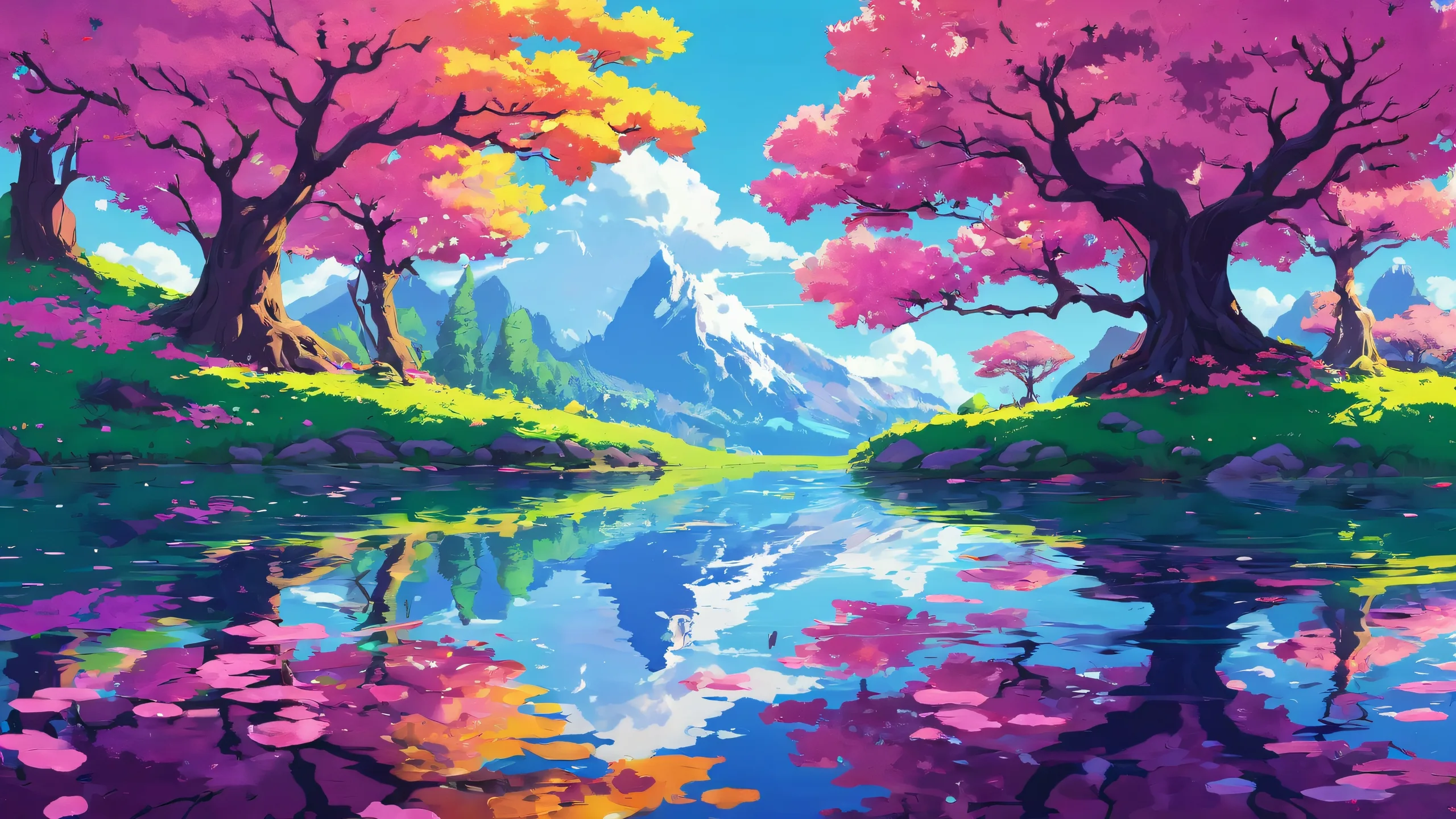 A stunning, radiant desktop background featuring a vast pure void with extreme depth of field, perfect for your PC or Desktop.