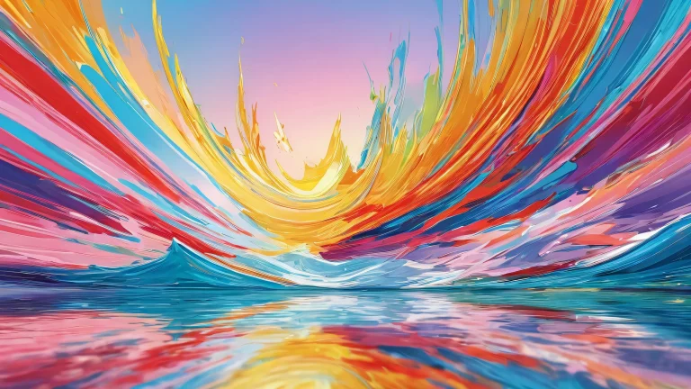 A breathtaking desktop wallpaper featuring a vast pure void on a clean and minimalistic desktop/pc background.