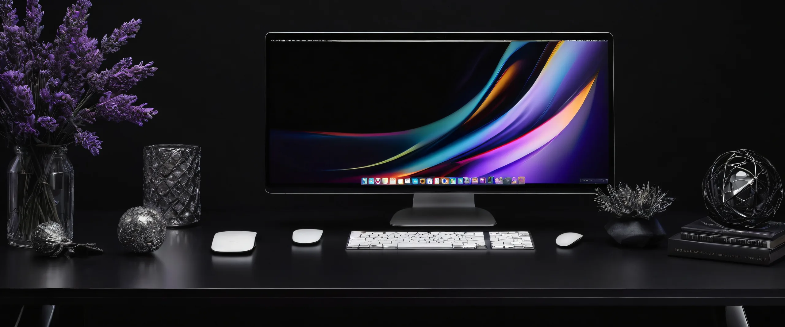 Breathtaking portrait desktop wallpaper of a vast, pure void on a Desktop/PC with crisp contrast and luminescent accents.