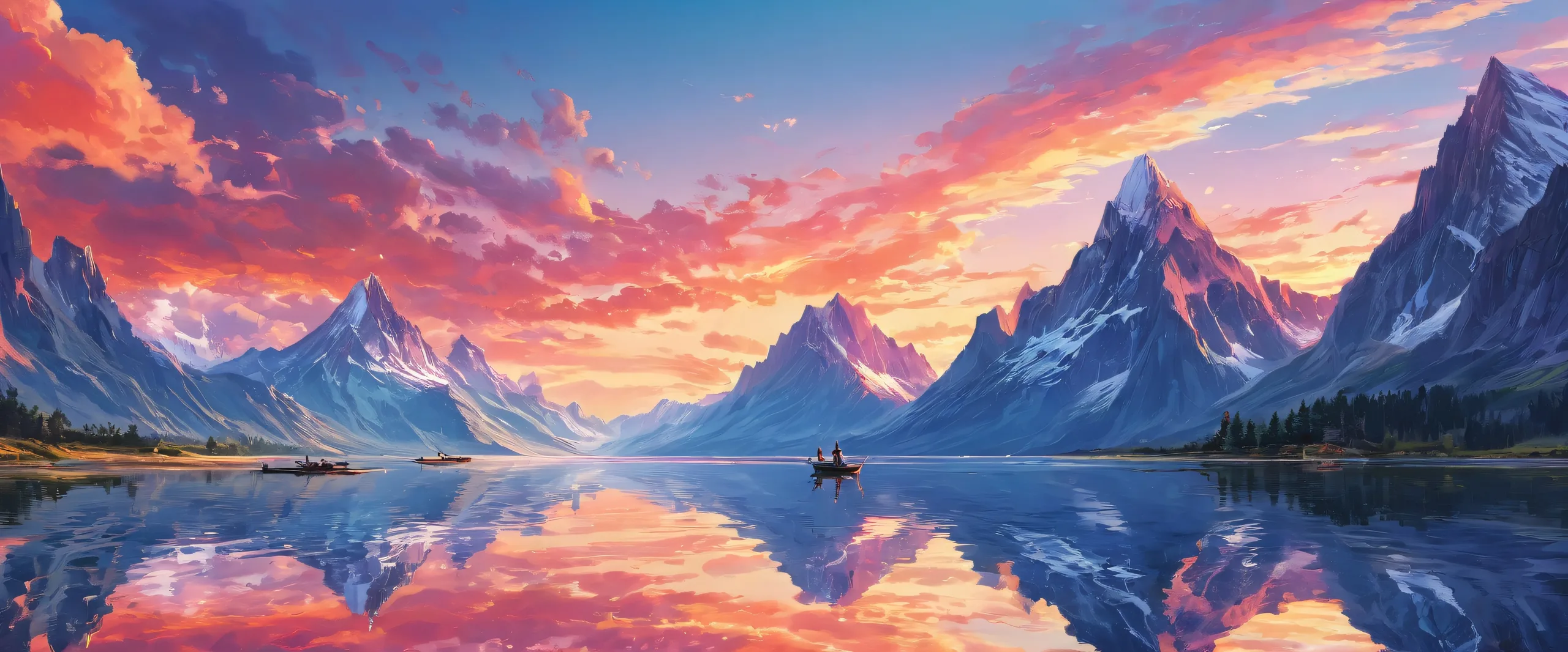 A stunningly beautiful desktop background of a vast pure void on a Desktop/PC