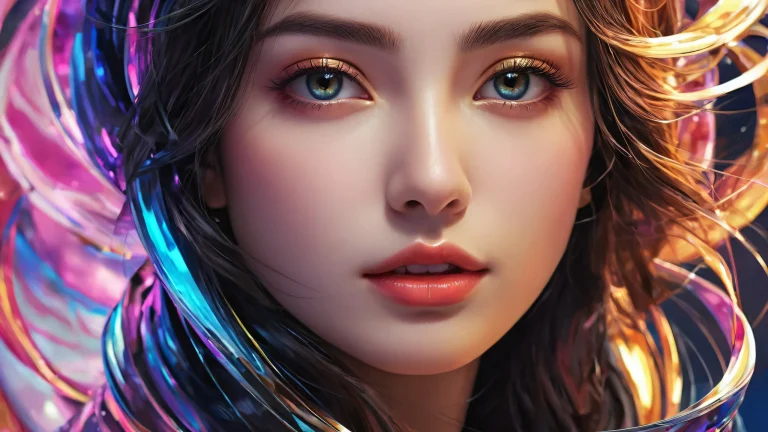 Breathtaking desktop wallpaper of portraits against a vast, pure void background for Desktop/PC use.