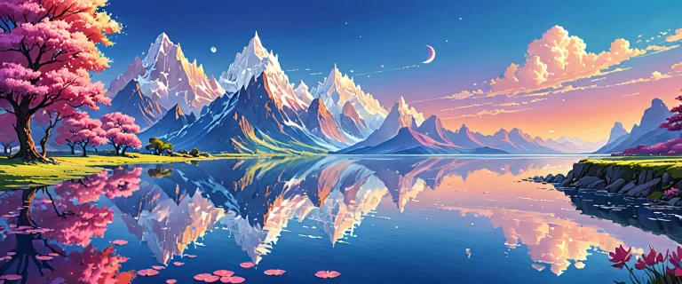 A stunning desktop wallpaper featuring an intricate, vast pure void with extreme depth of field and radiant brilliant colors for your PC or Desktop.