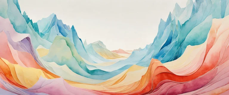 A breathtaking desktop wallpaper of a paper texture on a pristine void with ethereal lighting and brilliant colors, perfecto para escritorio/PC.