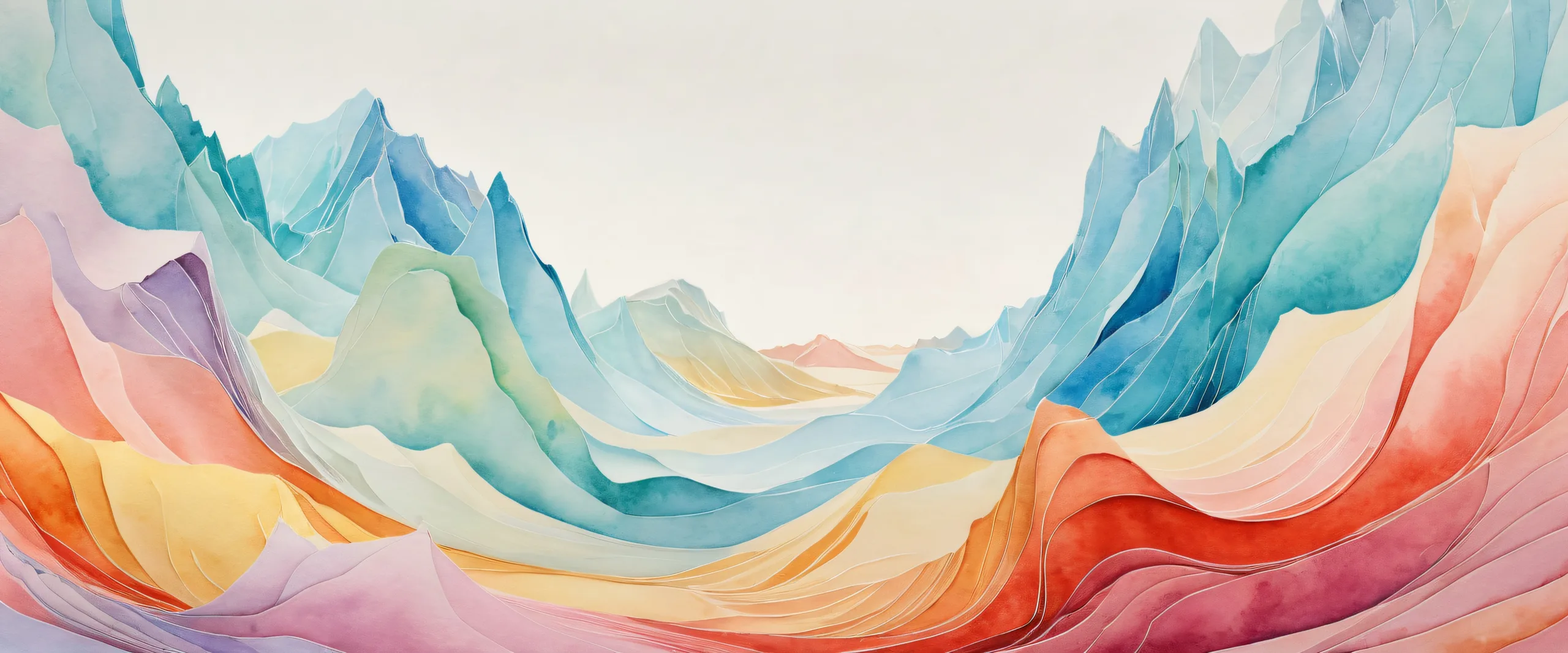 A breathtaking desktop wallpaper of a paper texture on a pristine void with ethereal lighting and brilliant colors, perfect for Desktop/PC.