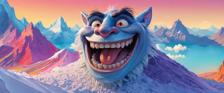 Trollface in a breathtaking desktop wallpaper of a vast, vide pur avec une profondeur de champ extrême, parfait pour votre PC ou ordinateur de bureau.