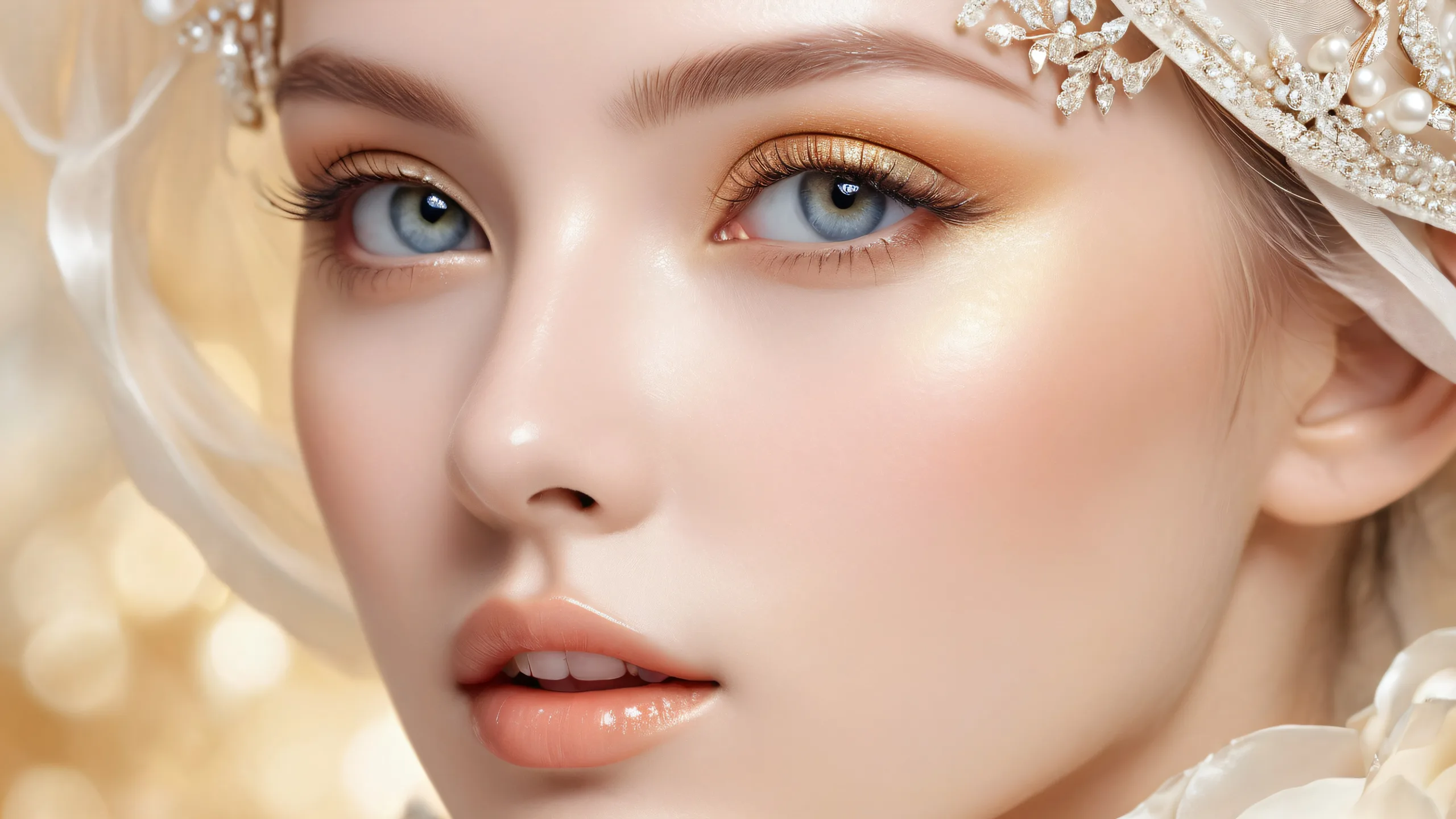 A stunning desktop background of a beautifully rendered void with ethereal lighting and radiant colors, perfect for your PC or Desktop.