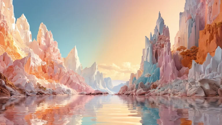 Breathtaking desktop wallpaper featuring a centered composition of pure void with extreme depth of field, parfait pour votre PC ou ordinateur de bureau.