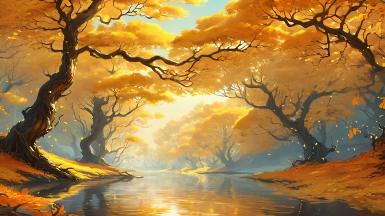 Beautiful desktop wallpaper of a branch on a pure void background for PC Desktop