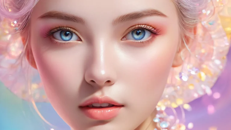 A serene and calming desktop wallpaper featuring a perfectly clean vast pure void with an extreme depth of field, designed for Desktop/PC users.