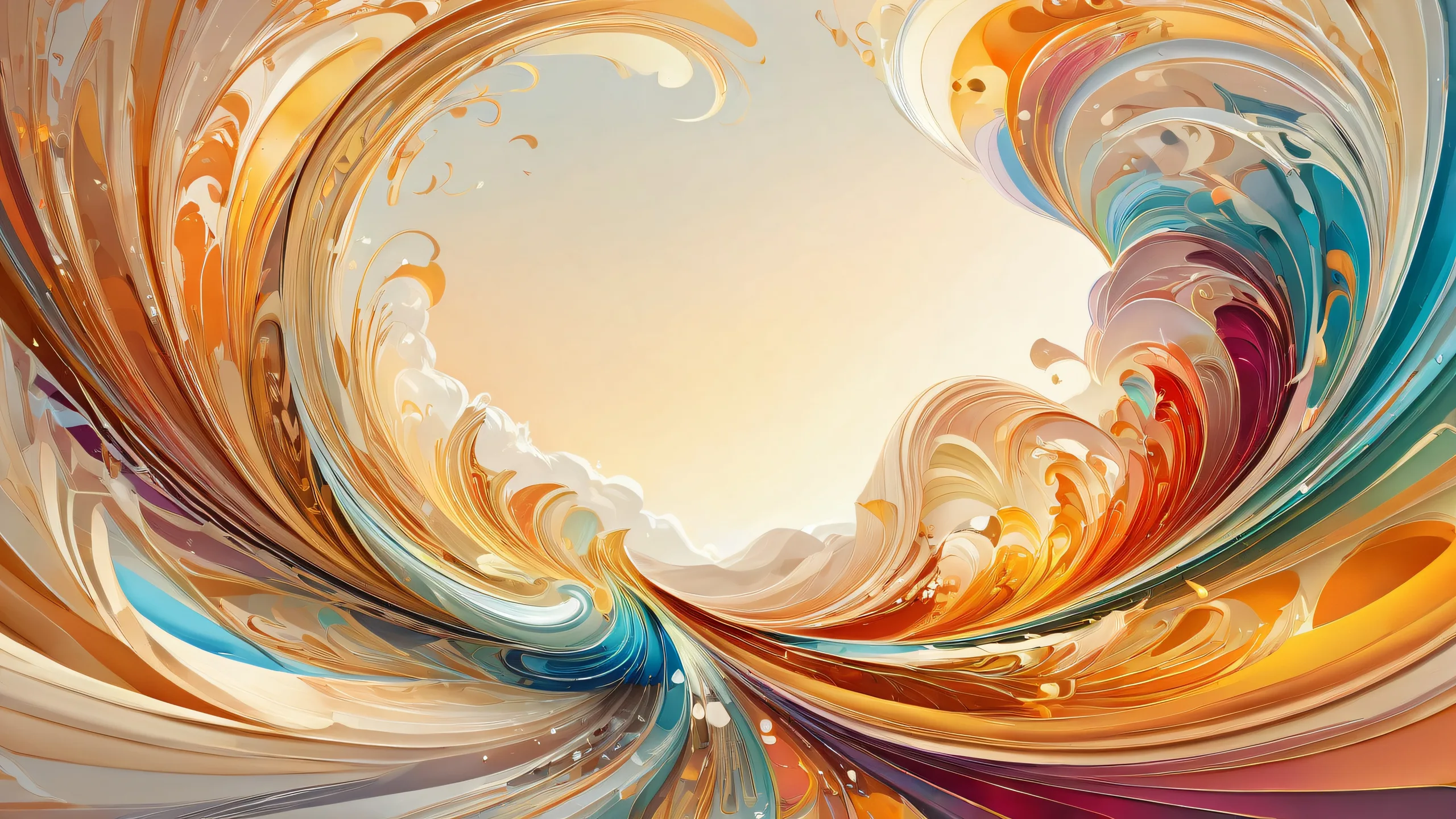 A stunning desktop wallpaper featuring a centered void on a crisp, clean background, perfect for PC and Desktop use.