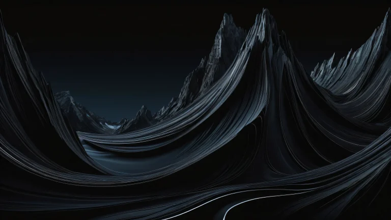 Breathtaking desktop wallpaper of a pure void with deep depth of field, parfait pour votre PC ou ordinateur de bureau.