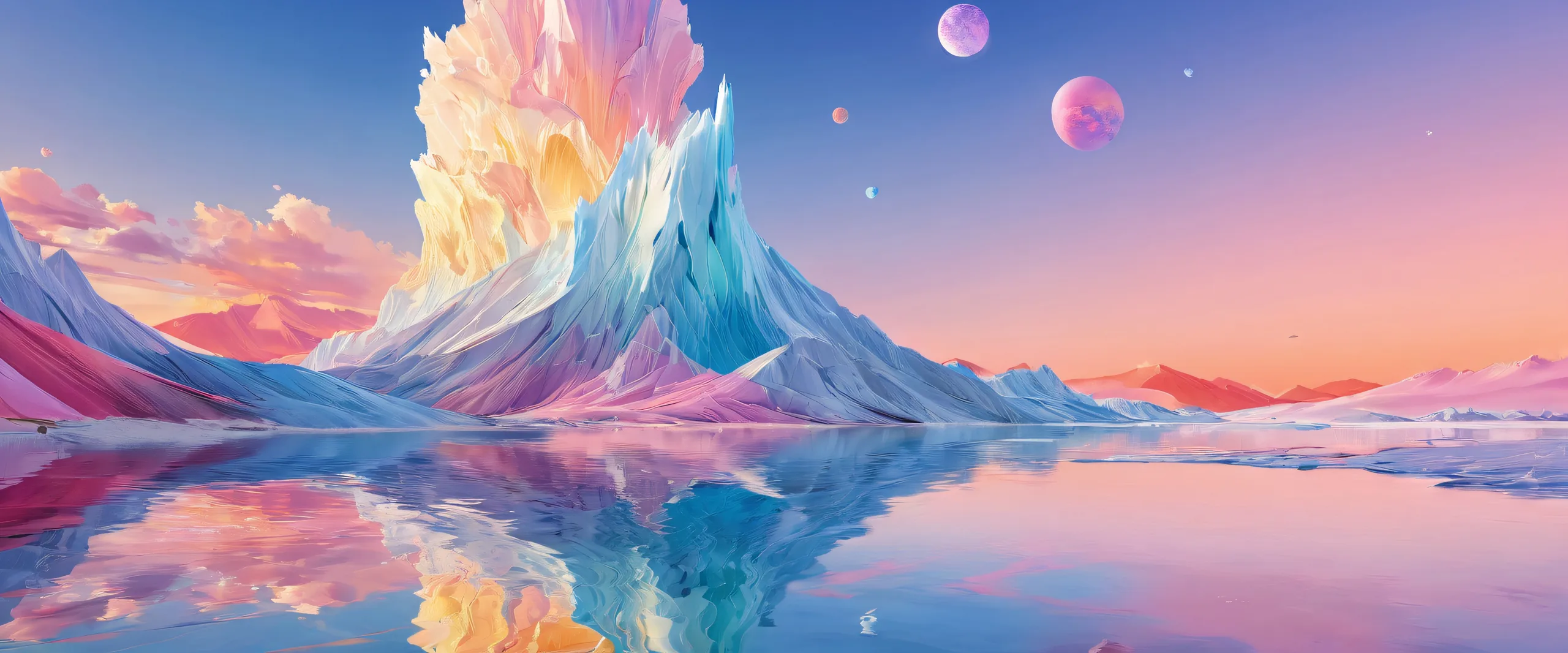 Award-winning digital art of a vast, pure void on Desktop/PC