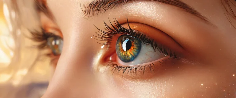 A breathtaking desktop wallpaper of a face in a vast pure void with extreme depth of field, perfect for Desktop/PC use.