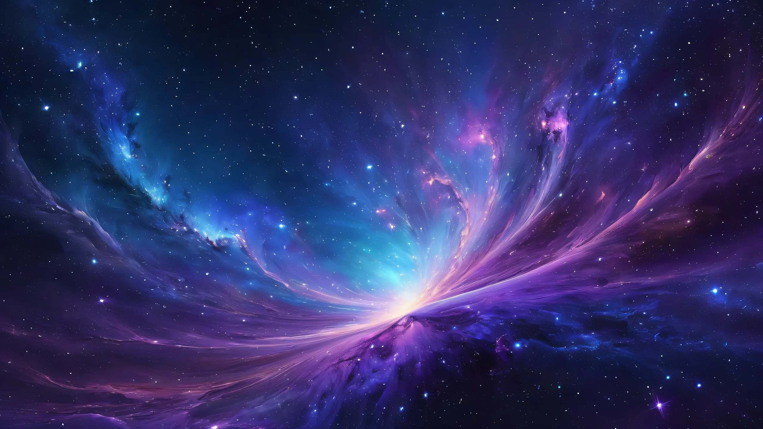 A breathtaking desktop wallpaper featuring a goddess set against a pure void with extreme depth of field and ETHEREAL LIGHTING for a stunning visual impact on Desktop/PC.