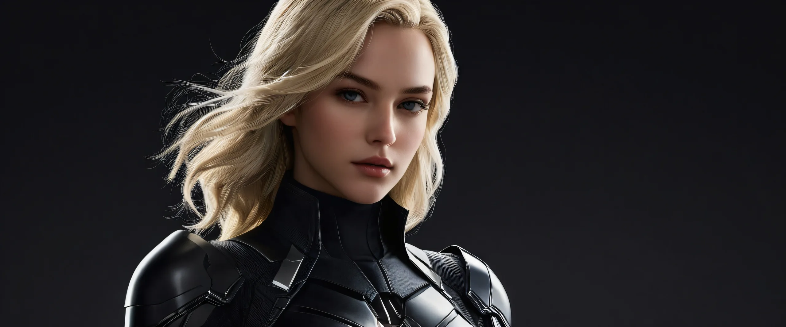 A stunning desktop wallpaper featuring video game characters against a vast pure void, perfect for your PC or Desktop/PC.