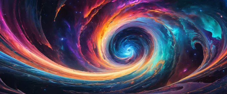 Galactic Vortex Desktop Wallpaper for PC/Computer