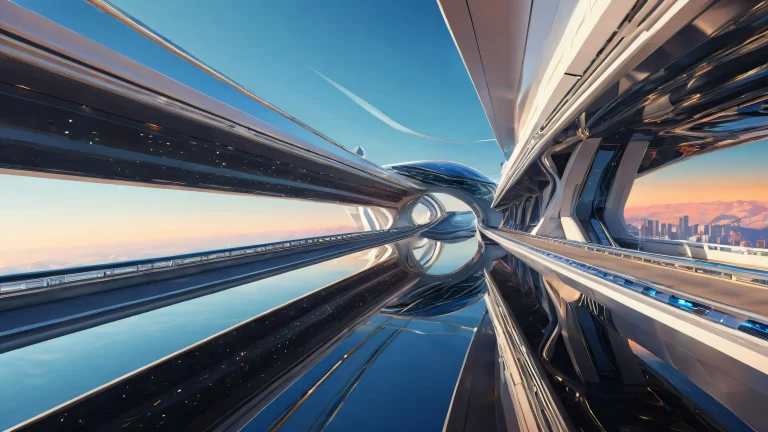 A beautifully rendered Starship Bridge on a pristine desktop for PC users.