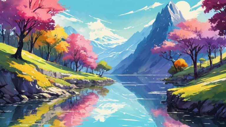 Breathtaking desktop wallpaper of Deltarune Githyanki's void landscape on Desktop/PC