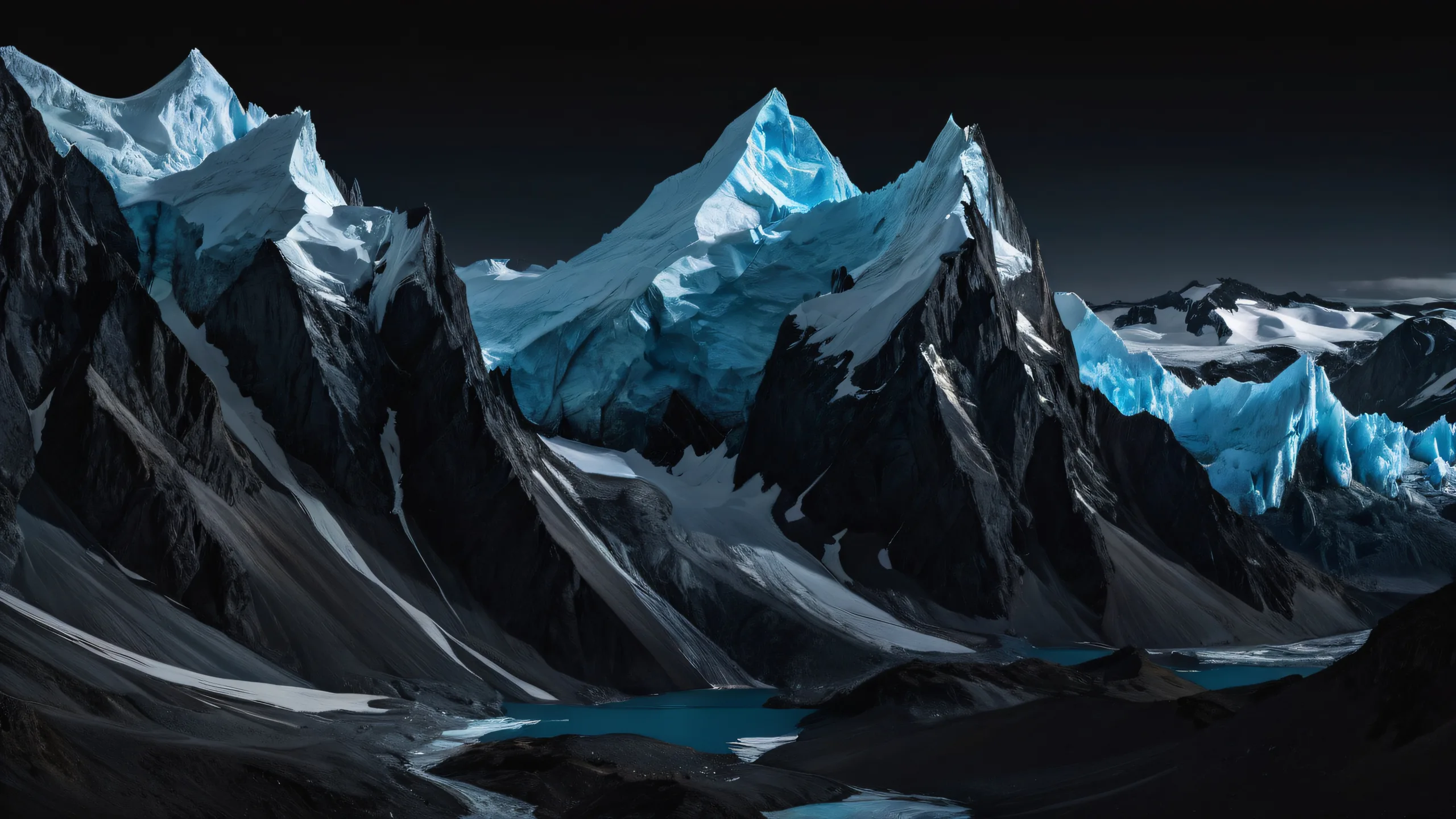A majestic glacier landscape for your desktop or PC screen.