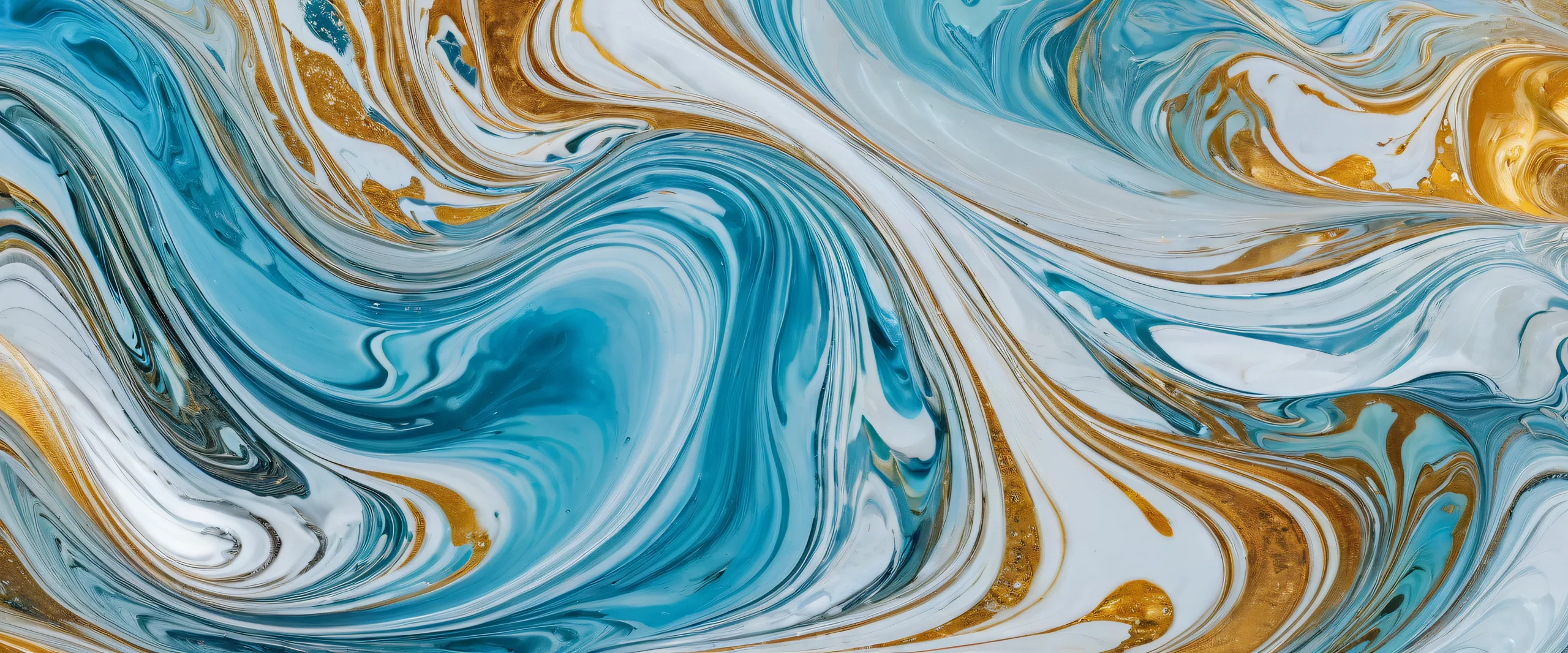 A stunning glass marble desktop scene for your PC or Desktop with rippling water and award-winning digital art.