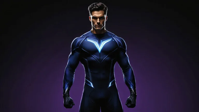 Mark Grayson's sleek dark mode desktop on a pure void background for PC and Desktop use.