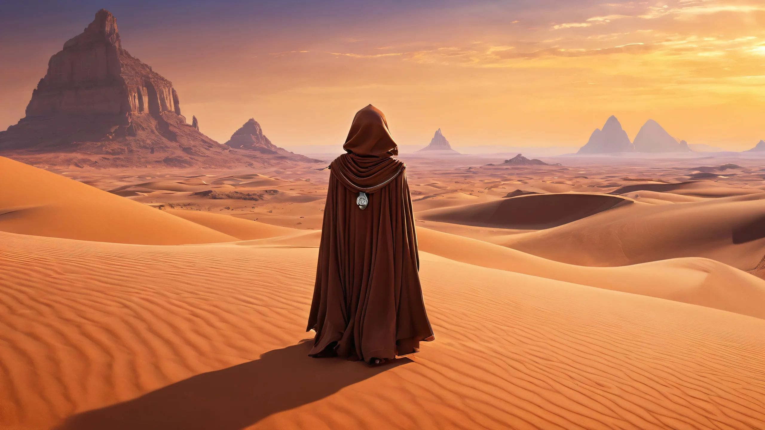 Ultra HD Ethereal Galactic Horizon Wallpaper