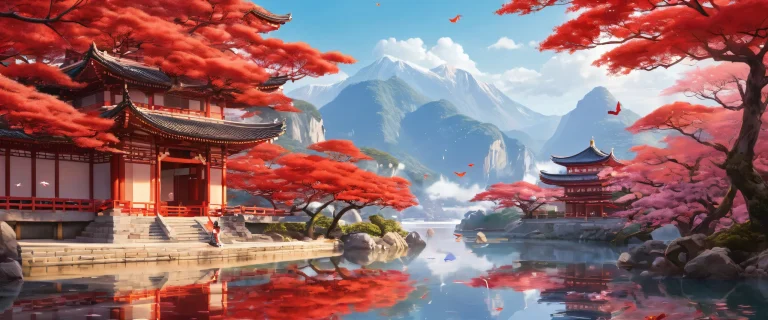 Keqing desktop wallpaper with a vast pure void background for PC and Desktop use.