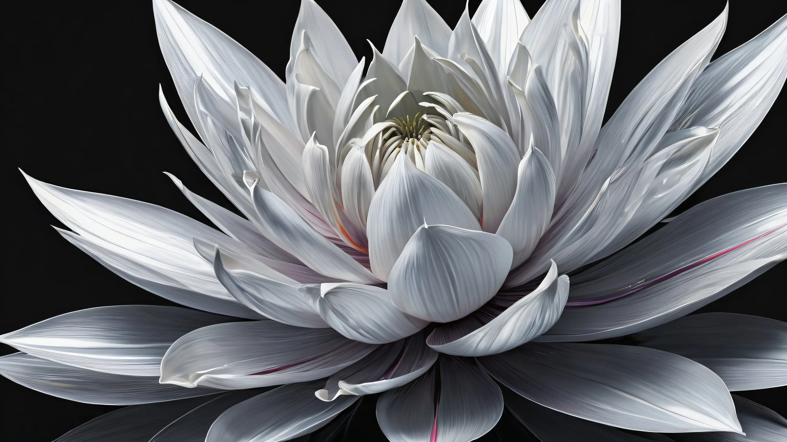 A breathtaking space-themed desktop wallpaper featuring Krystal in a vast pure void, suitable for use on Desktop/PC.