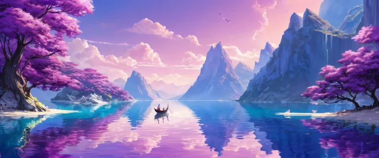 A serene and divine Lady Melamori desktop wallpaper featuring a vast pure void with ethereal lighting, perfect for your PC or Desktop/PC.