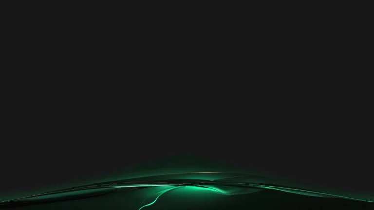 Link in a stunning vacuum void desktop scene with perfect black and luminescent accents for a dark mode aesthetic on Desktop/PC.