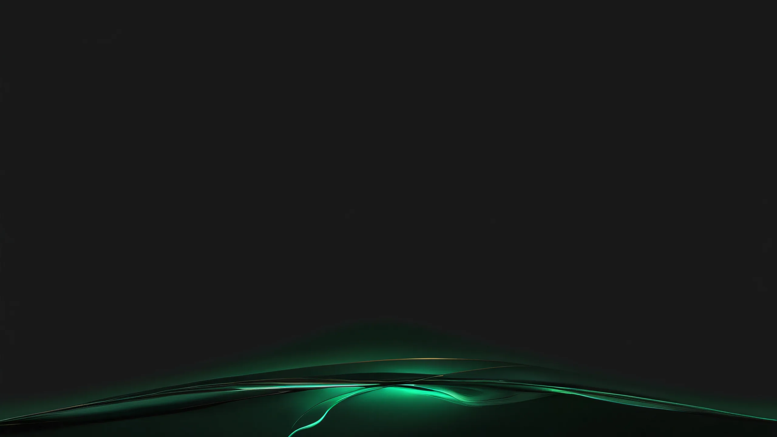Link in a stunning vacuum void desktop scene with perfect black and luminescent accents for a dark mode aesthetic on Desktop/PC.