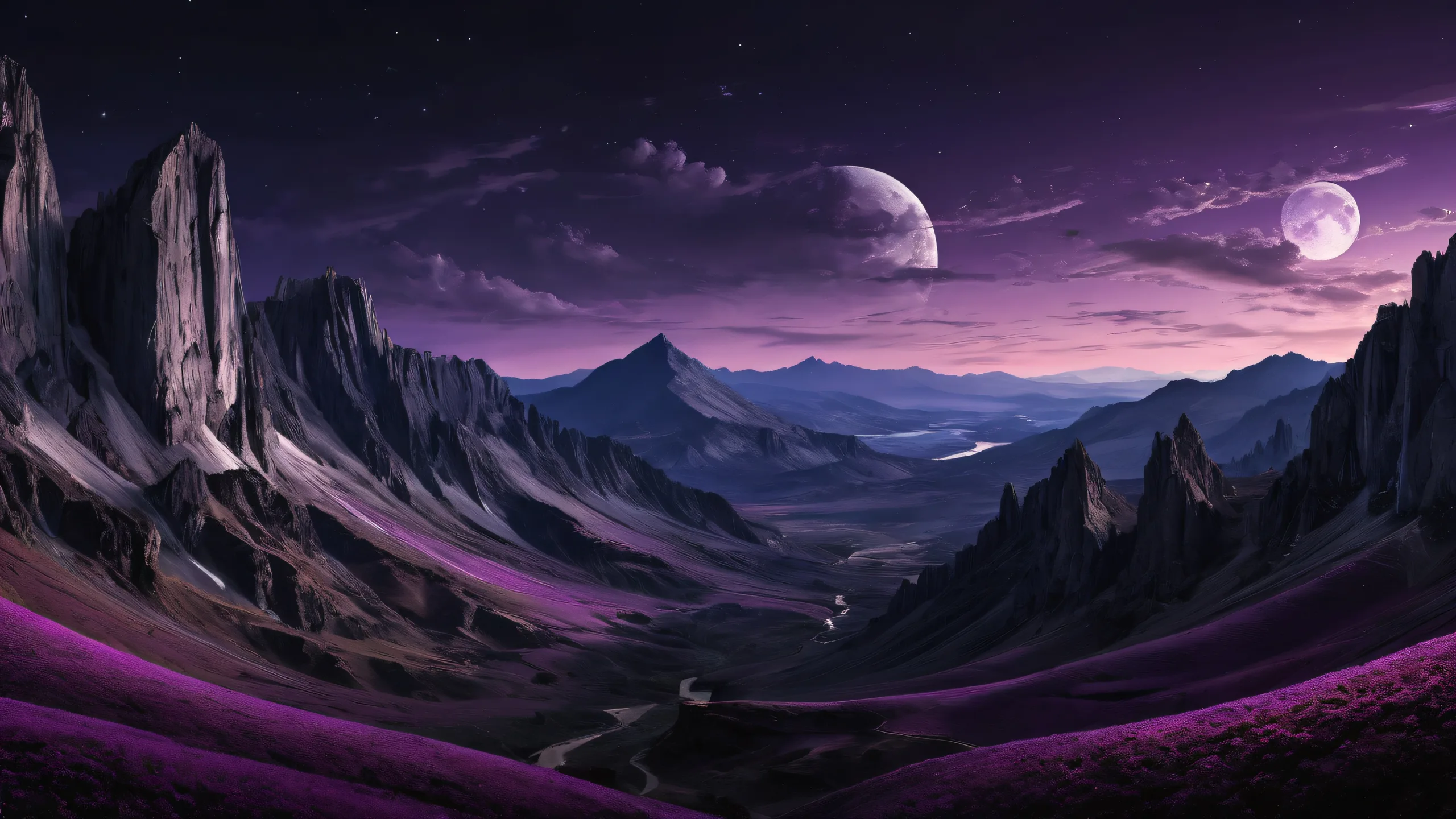 Lysithea von Ordelia desktop wallpaper for PC, featuring a breathtaking fantasy landscape with perfect composition and intricate details.