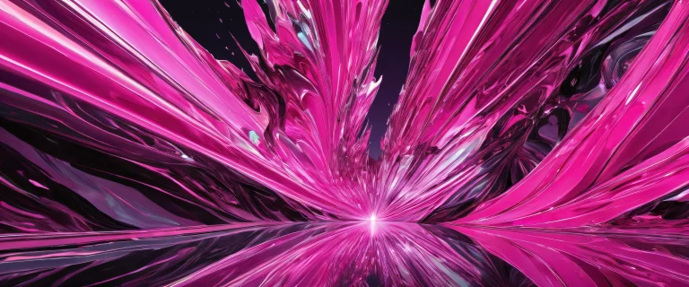 A stunning desktop wallpaper of M3GAN set against a dark background with a vast, reine Leere, Perfekt für Ihren PC oder Desktop.