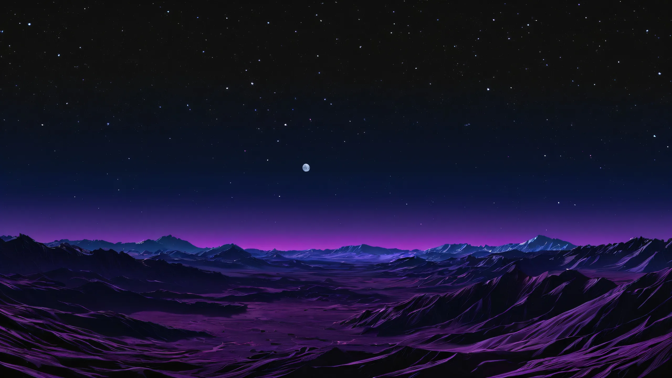 A stunning desktop wallpaper of the moon and deep space for your PC or Desktop/PC.