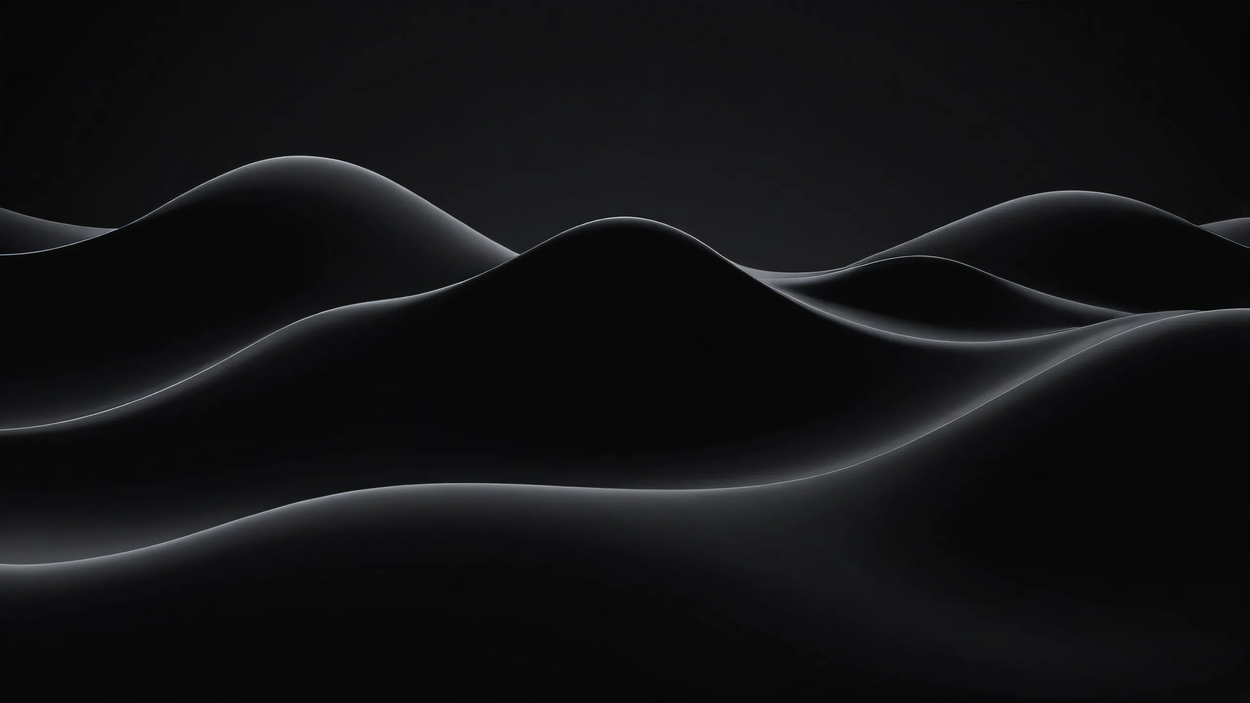 4K Mystical Abyss Unveiled Desktop Background Breathtaking desktop wallpaper featuring a perfect void with deep blacks and luminescent accents on a dark mode background for Desktop/PC.